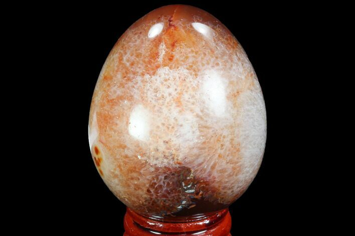 Colorful Carnelian Agate Egg - Madagascar #98539